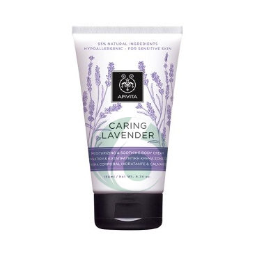 Apivita Linea Caring Lavender Body Cream Crema Idratante Lenitiva Corpo 150 ml