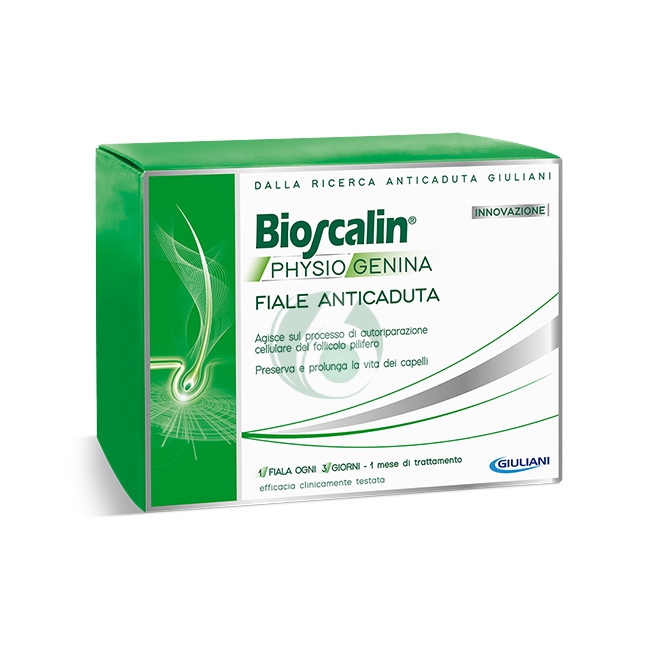 Bioscalin Linea Physiogenina Anticaduta Capelli Fragili Soluzione 10 Fiale