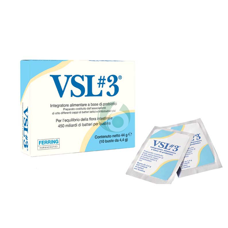 Actial Farmaceutica Linea Intestino Sano VSL#3 Integratore Fermenti 10 Buste