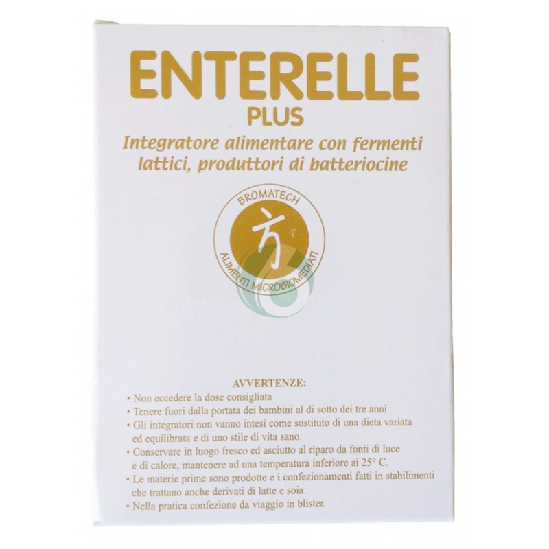Bromatech Linea Intestino Sano Enterelle Plus Fermenti Integratore 24 Capsule