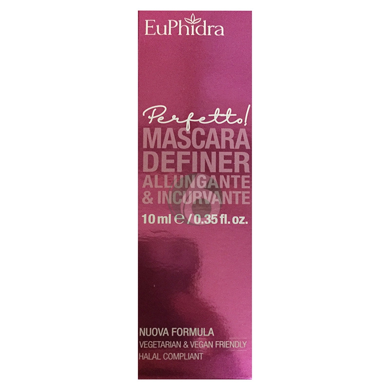EuPhidra Linea Trucco Perfetto Mascara Definer Allungante Incurvante Nero 10 ml