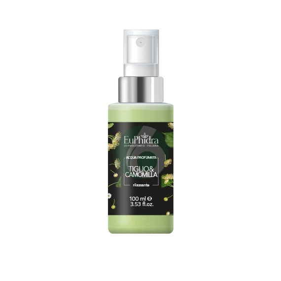 EuPhidra Linea Floreali Acqua Profumata Unisex Erbacea Tiglio&Camomilla 100 ml