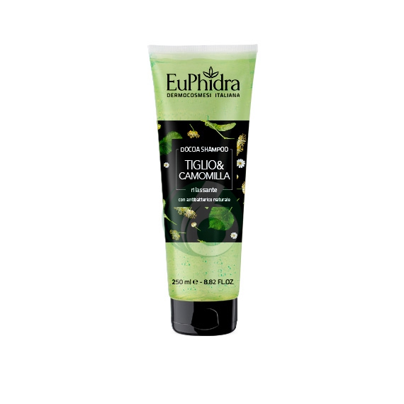 EuPhidra Linea Floreali Doccia Shampoo Unisex Tiglio&Camomilla 250 ml
