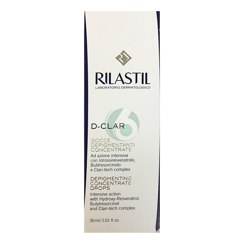 RILASTIL LINEA D-CLAR TRATTAMENTO DEPIGMENTANTE MACCHIE CONCENTRATO GOCCE 30 ml