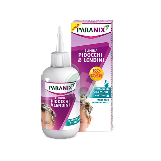 Paranix Linea Anti-Pediculosi Paranix Shampoo Delicato 200 ml + Pettine