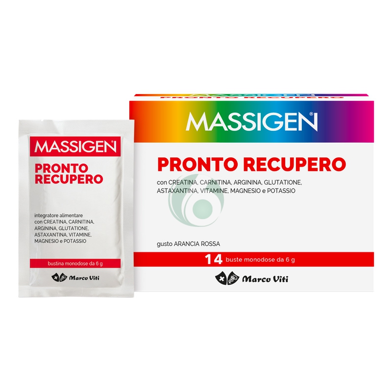 Massigen Linea Benessere Energia Pronto Recupero Integratore Alimentare 18 Buste