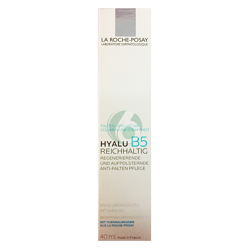 La Roche Posay Linea Hyalu B5 Ricca Crema Anti-Rughe Pelli Secche 40 ml