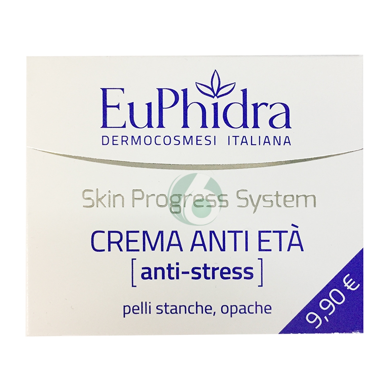 EuPhidra Linea Skin-Progress System Crema Anti-Et Anti-Stress Pelle Stanca 40ml