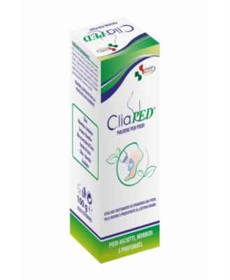 CLIAPED POLVERE DEODORANTE PER PIEDI  100G