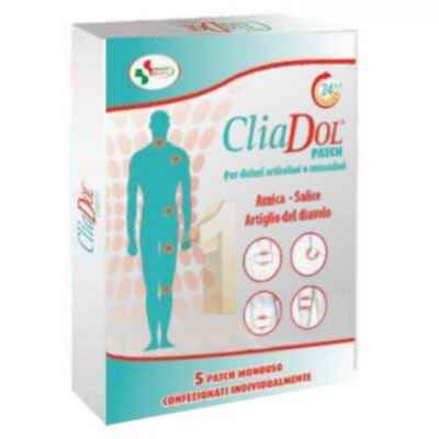 CLIADOL 5 PATCH PER DOLORI ARTICOLARI E MUSCOLARI BUDETTA FARMA