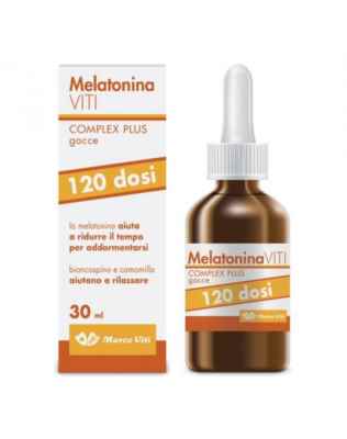 Marco Viti Farmaceutici Melatonina Viti Complex Plus Gocce 30 Ml