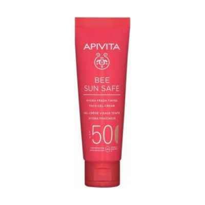 APIVITA Bee Sun Safe Hydra Fresh Crema Gel Viso Colorato SPF50 50ml