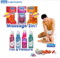 DUREX LINEA LUBRIFICANTI GEL MASSAGE 2 IN 1 CON ALOE VERA GEL INTIMO 200 ML