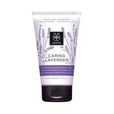 Apivita Linea Caring Lavender Body Cream Crema Idratante Lenitiva Corpo 150 ml