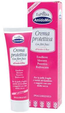 EuPhidra Linea AmidoMio Crema Protettiva all Amido di Riso Pelli Sensibili 50 ml