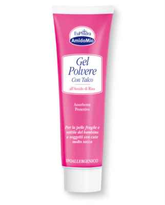 EuPhidra Linea AmidoMio Gel Polvere all Amido di Riso Pelli Sensibili 50 ml