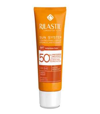 Rilastil Linea Sun System PPT SPF50  Crema Solare Elasticizzante Viso 50 ml