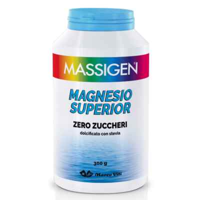 Massigen Linea Sali Minerali Magnesio Superior Integratore Polvere 300 g