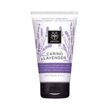 Apivita Linea Caring Lavender Body Cream Crema Idratante Lenitiva Corpo 150 ml