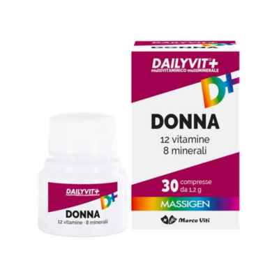 Massigen Linea Vitamine Minerali Dailyvit  Donna Integratore 30 Compresse